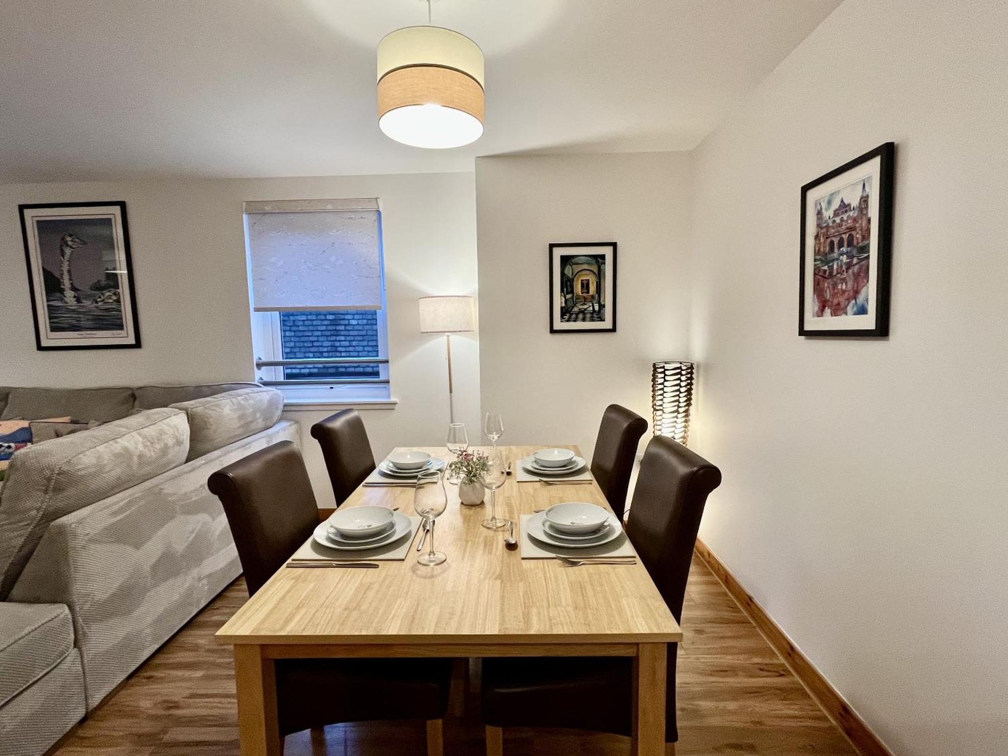 La Scala Inverness City Apartment Bagian luar foto